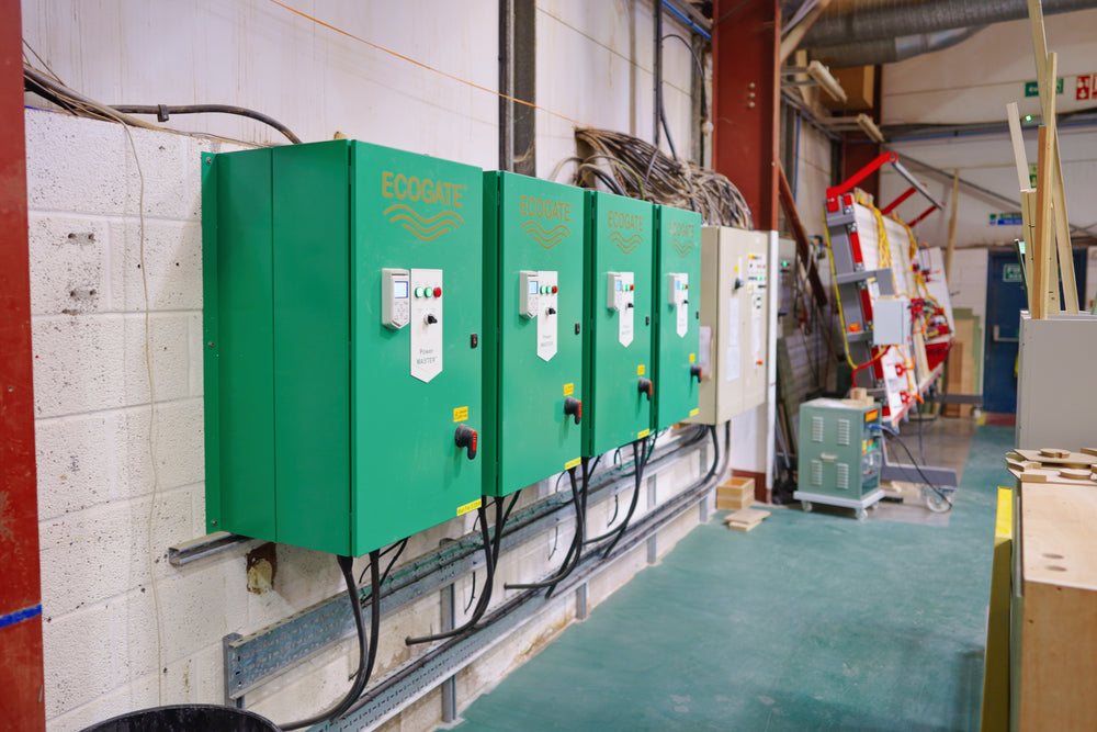 How does Ecogate's energy-saving dust collection save you money?